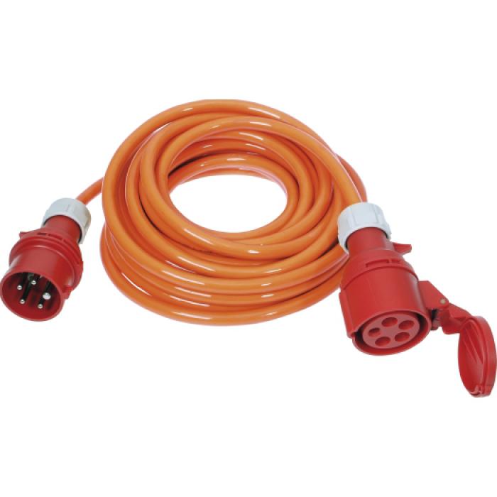 SIROX® CEE extension with PUR cable - Voltage 400 V - Nominal current 16 A - 5 poles - IP 44