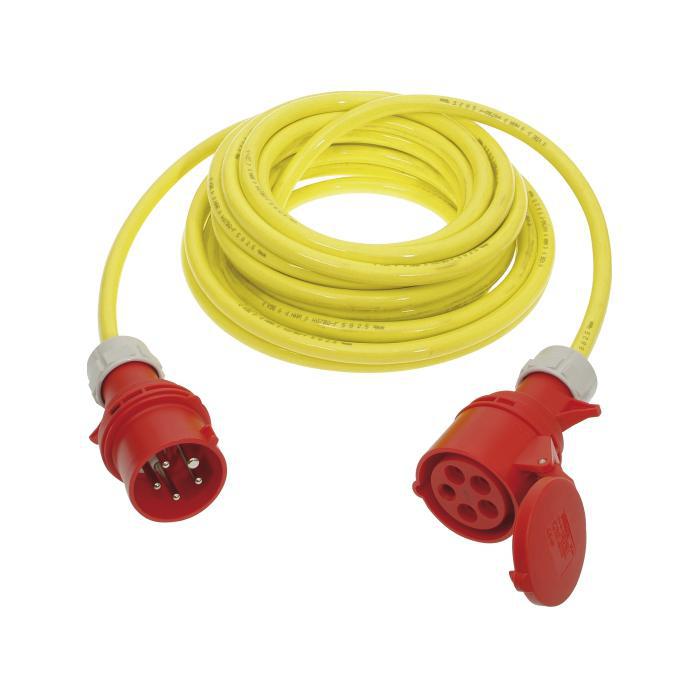 CEE-förlängning - PUR-kabel - 5-polig - 400 V - 16 A - IP 44 - SIROX®