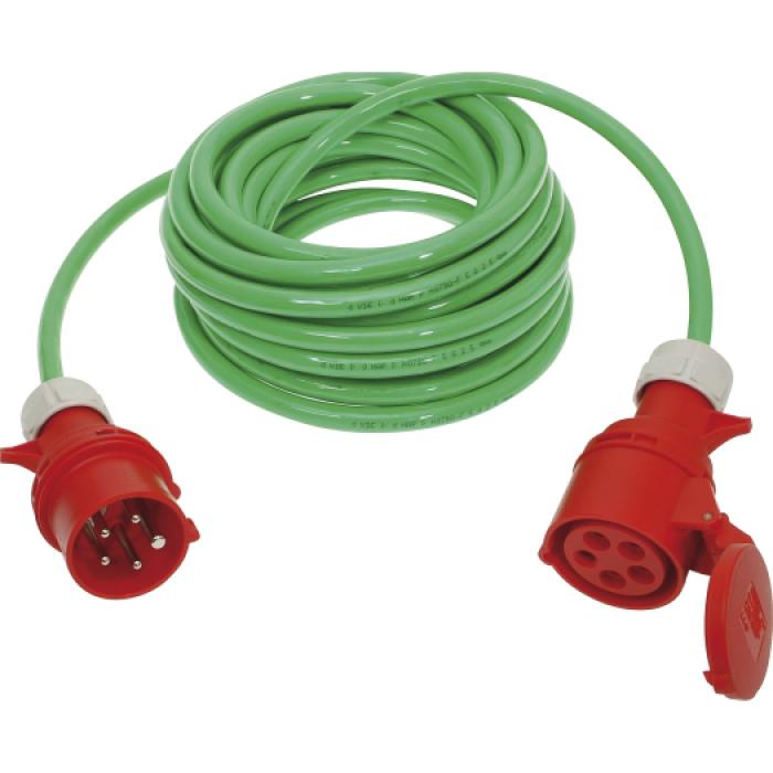 CEE-förlängning - PUR-kabel - 5-polig - 400 V - 16 A - IP 44 - SIROX®