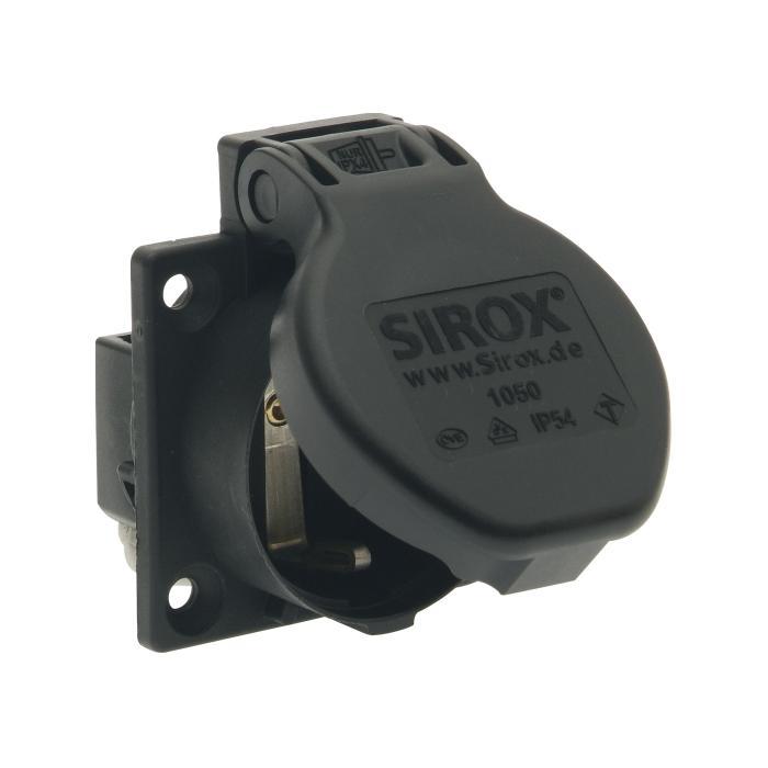SIROX® Outlet antichoc - Application mobile - Tension nominale 250 V AC - Courant nominal 10/16 A