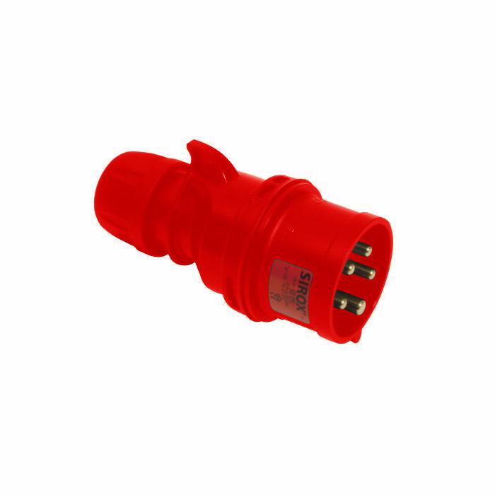 SIROX® CEE plug - 5-pole - Voltage 400V - rated current 16 to 32 A - IP 44