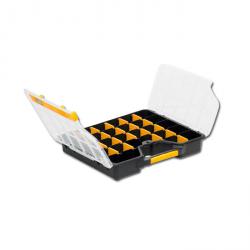 Assortment box Euro Plus Basic S 37 / 6-20 - with 6 fixed compartments - Dimensions (W x D x H) 365 x 295 x 62 mm