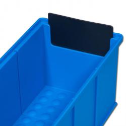 Auszugssicherung ProfiPlus ShelfBox Stop - Außenmaße (B x T x H) 70 x 1 x 40 mm - Farbe schwarz