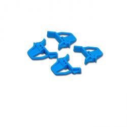 Schiebeschnappverschlüsse ProfiPlus EuroBox 4S - 4er Set - Farbe blau