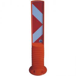 Flexibake - pointing right - height 800 mm - width 100 mm - self-righting - Material PUR - color orange