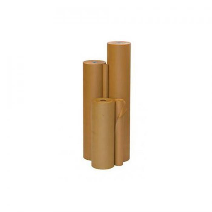 Indpakningspapir - kraftpapir - 70 g / m² - i forskellige bredder - på rulle