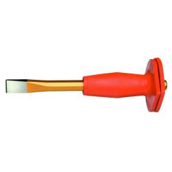 Bricklayers chisel - 8-sided - with hand guard - cutting width 23 or 26 mm