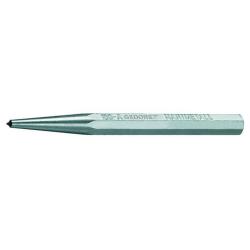Centre punch - with carbide tip - 8-sided - length 120 or 130 mm - tip Ø 4 mm