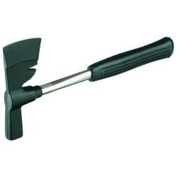Plasterer's ax - with tubular steel handle - head weight 0.6 kg - length 300 mm