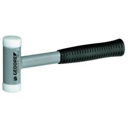 Soft-faced hammer - non-kickback - with tubular steel handle - head Ø 25 to 70 mm