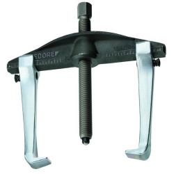 Universal puller - HIGH POWER - 2-arm, with hook brake - span (outside) 130 to 350 mm