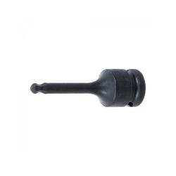 Power bit socket - hexagon socket with ball head - output profile size 6 to 19 mm - length 75 mm