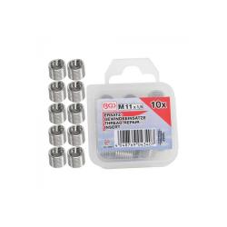Spare thread inserts - for thread/pitch M11 x 1.5 mm - content 10 pieces