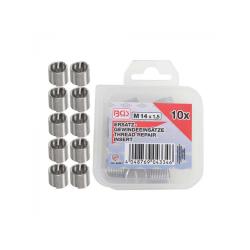 Spare thread inserts - for thread/pitch M14 x 1.5 mm - content 10 pieces