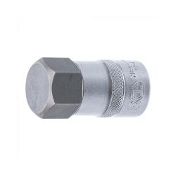 Teräsisäke - 12,5 mm (1/2") neliömäinen veto - 26 mm kuusikulmainen kanta