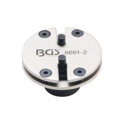 Bremsestempeltilbakestillingsadapter - Med 2 pinner - Brukbart område 20 til 35 mm