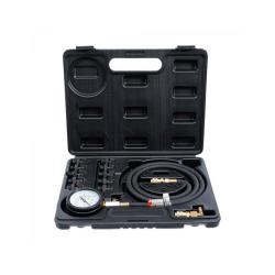 Oil pressure tester - with various adapters, including R 1/8'' DIN 299, M10 x 1.0, M12 x 1.5 mm
