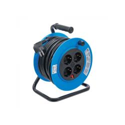 Cable drum - 4 sockets - length 15 to 50 m - power 3000 or 3500 W
