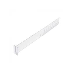Compartment divider - foldable - dimensions (L x H) 285/480 x 60 and 285/480 x 120 mm - material acrylic glass