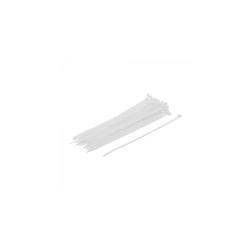 Buntbandssortiment - färg vit - olika längder - innehåll 10 till 250 st.