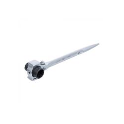 Scaffolding ratchet - length 310 mm - wrench size 19 x 22 mm