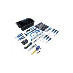 Tool carrying case - material plastic - incl. tool assortment - 66 pcs.