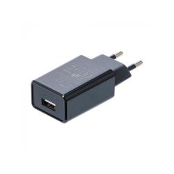 Universal USB-lader - strøm 1 eller 2 A - EU-plugg