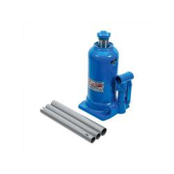 Hydraulic bottle jack - with double piston - max. load 5 t