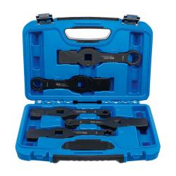 Impact ring wrench set - for brake caliper screw connections on commercial vehicles