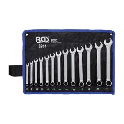 Combination wrench set - Width across flats 8 to 21 mm - 13 pcs.