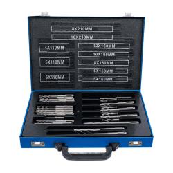 Hammer drill set - with SDS shaft and carbide tip - diameter 4 to 12 mm