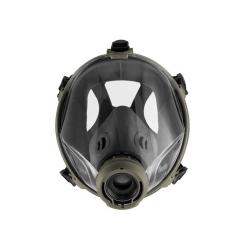 Full face mask - C 701 (class 3) - DIN EN 136 - with fire department approval - without filter - color olive/black
