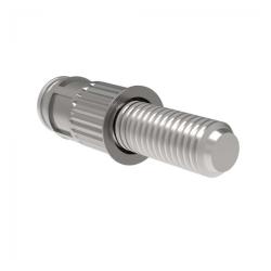 Blind rivet screw - small head M6 x 9 x 15,5 - material steel - PU 100 pieces