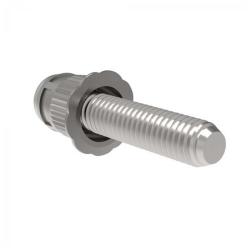 e-Fast blind rivet screw - flat round head - size M6 x 9.9 x 12.0 - material steel - PU 100 pcs.