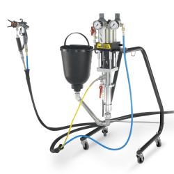 FineFinish 20-30 S AirCoat Spraypack auf Gestell - 160 bar - Membranpumpe - pneumatisch