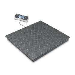 Floor scale BID - two-range scale - with type approval - max. Weighing range 300 to 3000 kg