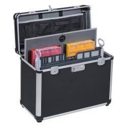 Service and installation case - AluPlus Service C 50-2 - black - with AP WallBox 50