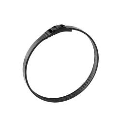 Buntband - längd 280 mm - bandbredd 4,5 mm - svart