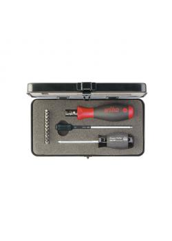 TorqueVario®-S vridmomentskruvmejsel set - serie 2852 S10 - 13 delar - i låda