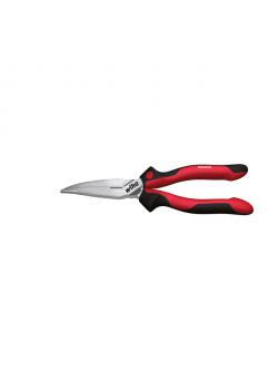 Flat nose pliers Industrial - with cutting edge - curved - DIN ISO 5745 - Z 05 1 02