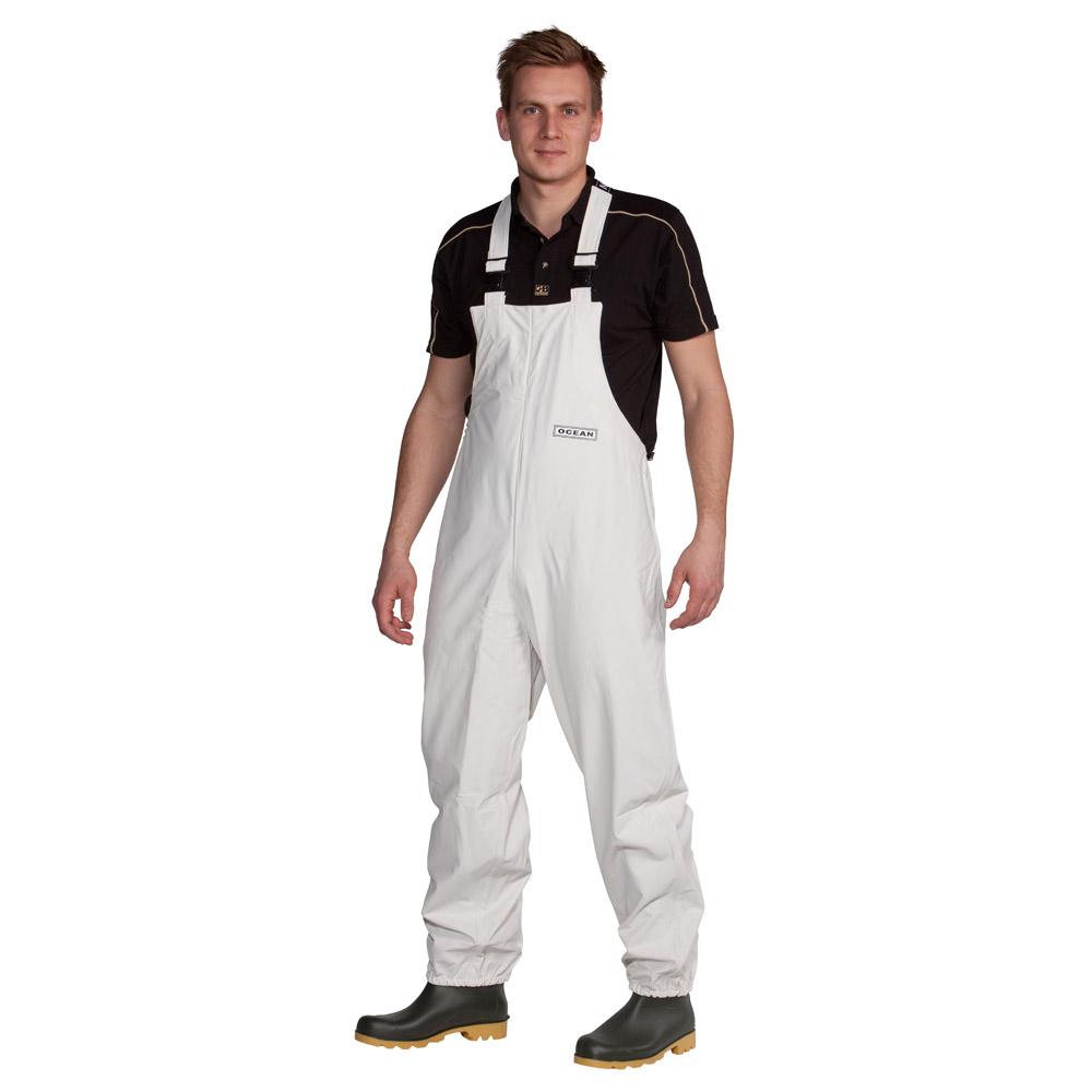 Chemical protection dungarees - Ocean - Waterproof - Size XS to 4XL - White