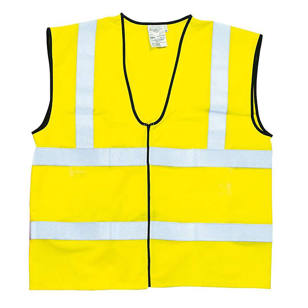 Warning vest - Ocean - with shoulder straps - EN 471 kl. 3 - Size M to 4XL - Yellow