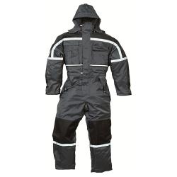 Thermo Overall - Ocean - Breathable - With reflective stripes - XS to 8XL - Gray