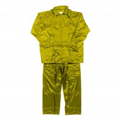 Rain suit - OCEAN - Back ventilation - PVC coating - XS to 5XL - Yellow