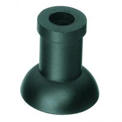 Gummi sugekopp - for ventillapper - lengde 38 mm - diameter 30 og 37 mm
