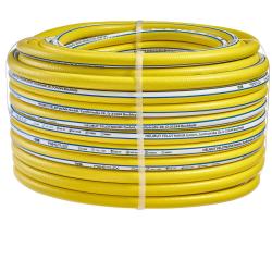 Prime Flex 3/4" - Tubo per acqua in PVC giallo/blu - 25 e 50 m