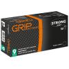 Grip - STRONGHAND® - Guanto - Nitrile - Nero - Senza polvere - Disegno a diamante - Spessore 0,15 mm - Cat.3 Taglia da 7(S) a 11(XXL)