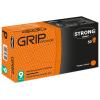 Grip - STRONGHAND® HANDSKAR - Orange - Pulverfritt - Diamantmönster - Kat. 3 - Storlek 7(S) till 11(XXL) - Pris per kartong