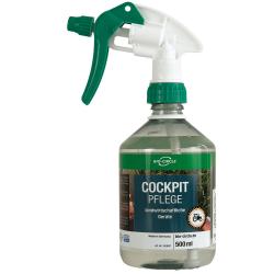 Cockpitpleie - klar til bruk - for plast- og glassoverflater - trygt og etikettfritt - 500 ml