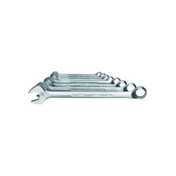 Combination wrench set - 8 pieces - 8 to 19 mm